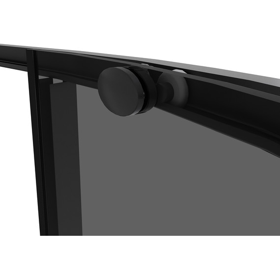 Душевое ограждение Niagara Nova 90x90 см NG-2826-34BLACK, чёрный матовый/тонированное фото 7