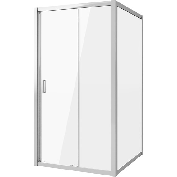 Душевое ограждение Niagara Nova 100x80 см NG-62-10A-A80, хром/прозрачное - 2 Душевое ограждение Niagara Nova 100x80 см NG-62-10A-A80, хром/прозрачное фото 2