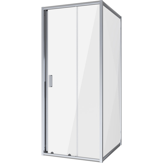 Душевое ограждение Niagara Nova 100x100 см NG-62-10A-A100, хром/прозрачное - 2 Душевое ограждение Niagara Nova 100x100 см NG-62-10A-A100, хром/прозрачное фото 2