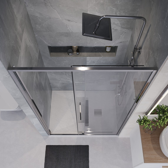 Душевая дверь Niagara Nova 120 см NG-64-12A, хром/прозрачное фото 6