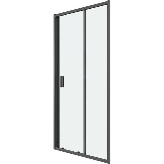 Душевая дверь Niagara Eco 90 см NG-651-9AB, чёрный матовый/прозрачное фото 3