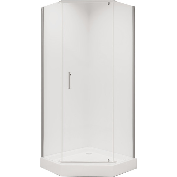 Душевое ограждение Niagara Nova 100x100 см 66340811, хром/прозрачное - 2 Душевое ограждение Niagara Nova 100x100 см 66340811, хром/прозрачное фото 2