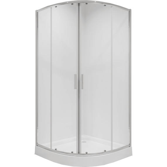 Душевое ограждение Niagara Nova 100x100 см 66070811, хром/прозрачное - 2 Душевое ограждение Niagara Nova 100x100 см 66070811, хром/прозрачное фото 2