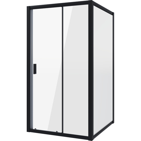 Душевое ограждение Niagara Nova 110x90 см NG-82-11AB-A90B, чёрный/прозрачное - 2 Душевое ограждение Niagara Nova 110x90 см NG-82-11AB-A90B, чёрный/прозрачное фото 2