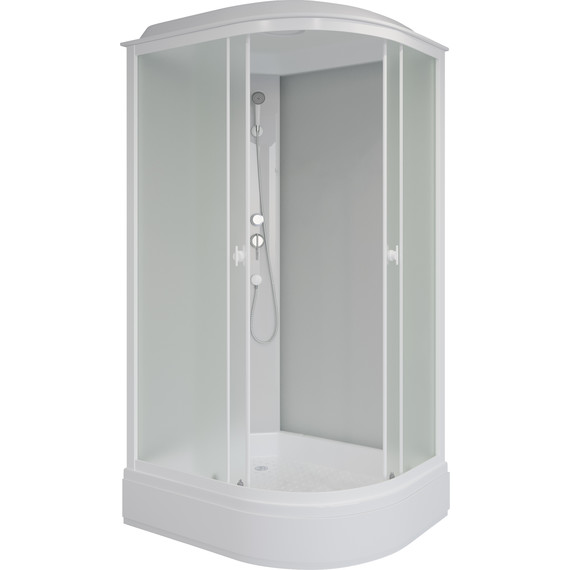 Душевая кабина Niagara 100x70 см P100/70/26L/MT, белый/матовое фото 2