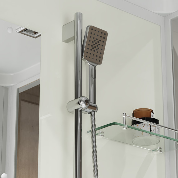 Душевая кабина Niagara 100x100 см ST100/15Q, белый/прозрачное фото 7