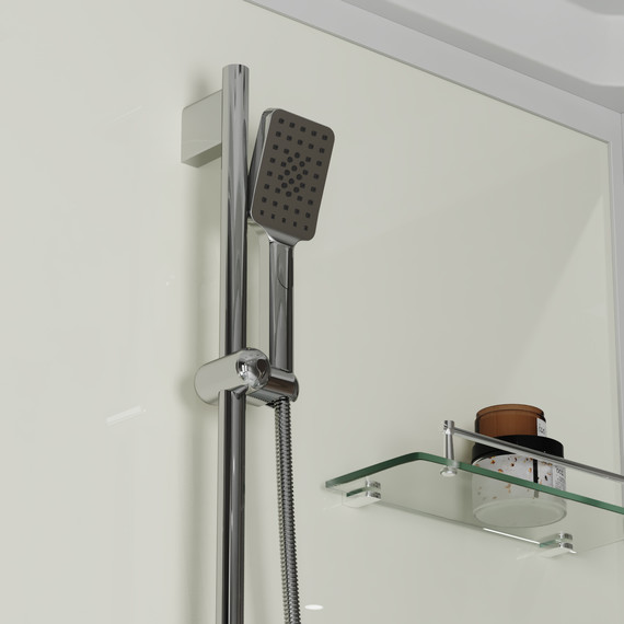 Душевая кабина Niagara 100x80 см ST100/80/15Q, белый/прозрачное фото 7