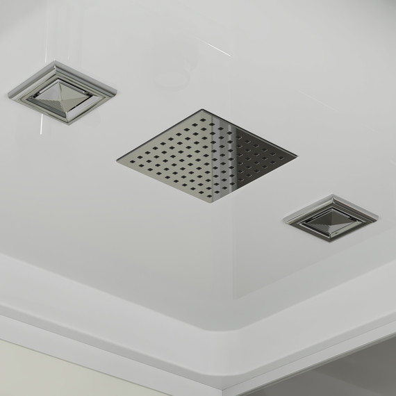 Душевая кабина Niagara 90x90 см ST90/15Q, белый/прозрачное - 8 Душевая кабина Niagara 90x90 см ST90/15Q, белый/прозрачное фото 8