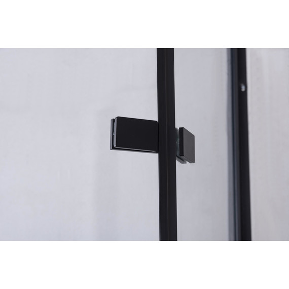 Душевое ограждение Niagara Nova 90x90 см 681308111BLACK, чёрный/прозрачное фото 5