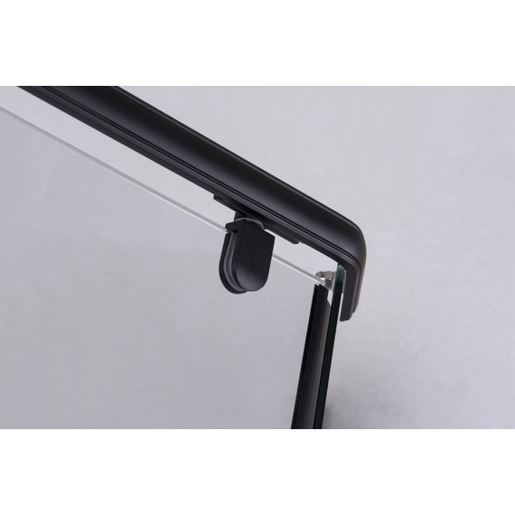 Душевое ограждение Niagara Nova 90x90 см 68050811BLACK, чёрный/прозрачное фото 6