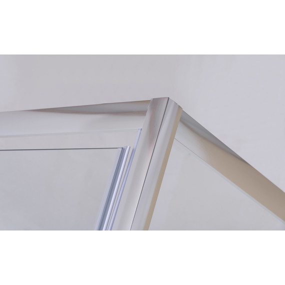 Душевое ограждение Niagara Nova 120x80 см 661208123, хром/прозрачное фото 4