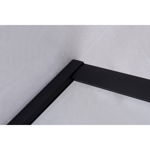 Душевое ограждение Niagara Nova 90x90 см 68060811BLACK, чёрный/прозрачное фото 5