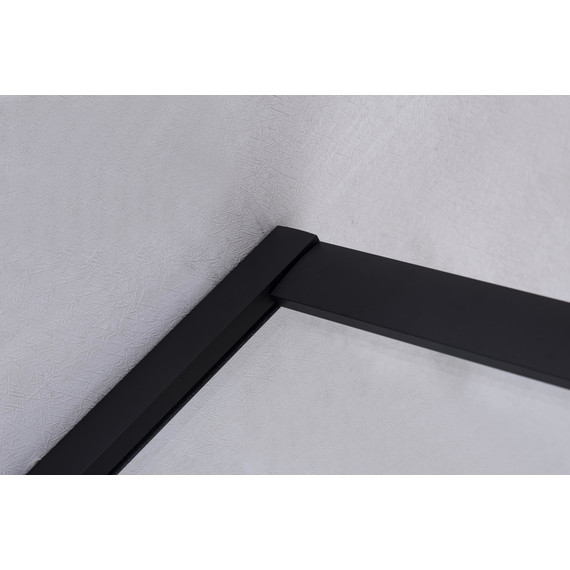 Душевое ограждение Niagara Nova 100x100 см 68090811BLACK, чёрный/прозрачное фото 4