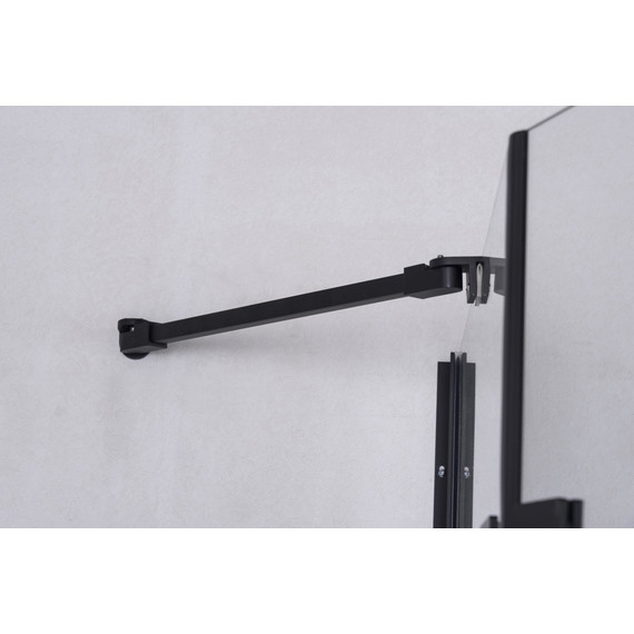 Душевое ограждение Niagara Nova 90x90 см 681308111BLACK, чёрный/прозрачное фото 6