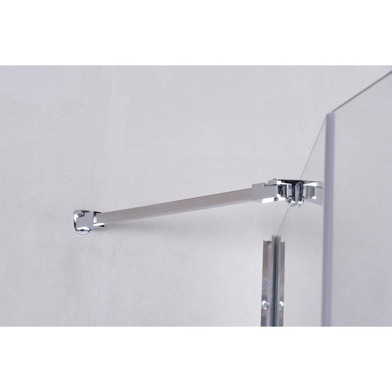 Душевое ограждение Niagara Nova 100x100 см 66160811, хром/прозрачное - 5 Душевое ограждение Niagara Nova 100x100 см 66160811, хром/прозрачное фото 5