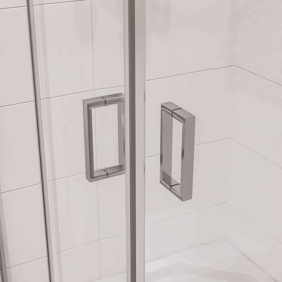 Душевое ограждение Niagara Nova 100x100 см 66160811, хром/прозрачное - 6 Душевое ограждение Niagara Nova 100x100 см 66160811, хром/прозрачное фото 6