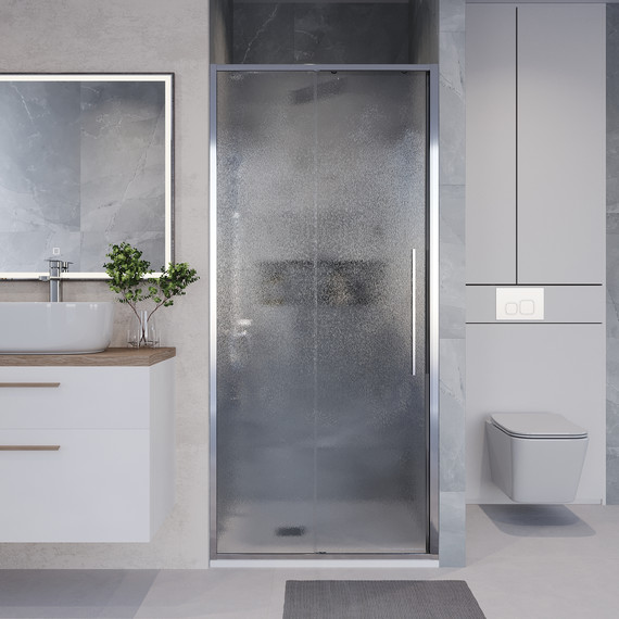 Душевая дверь Niagara Nova 100 см NG-65-10CH, хром/шиншилла - 4 Душевая дверь Niagara Nova 100 см NG-65-10CH, хром/шиншилла фото 4