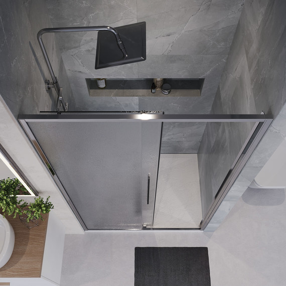 Душевая дверь Niagara Nova 120 см NG-65-12CH, хром/шиншилла - 6 Душевая дверь Niagara Nova 120 см NG-65-12CH, хром/шиншилла фото 6