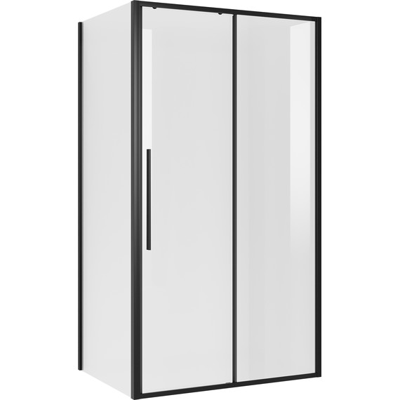 Душевое ограждение Niagara Nova 140x90 см NG-84-14AB-A90B-34, чёрный матовый/прозрачное - 2 Душевое ограждение Niagara Nova 140x90 см NG-84-14AB-A90B-34, чёрный матовый/прозрачное фото 2