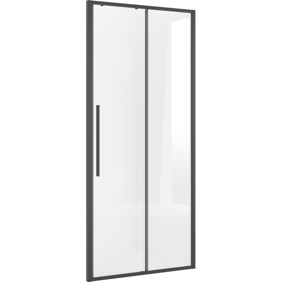 Душевая дверь Niagara Nova 100 см NG-84-10AB, чёрный матовый/прозрачное фото 3