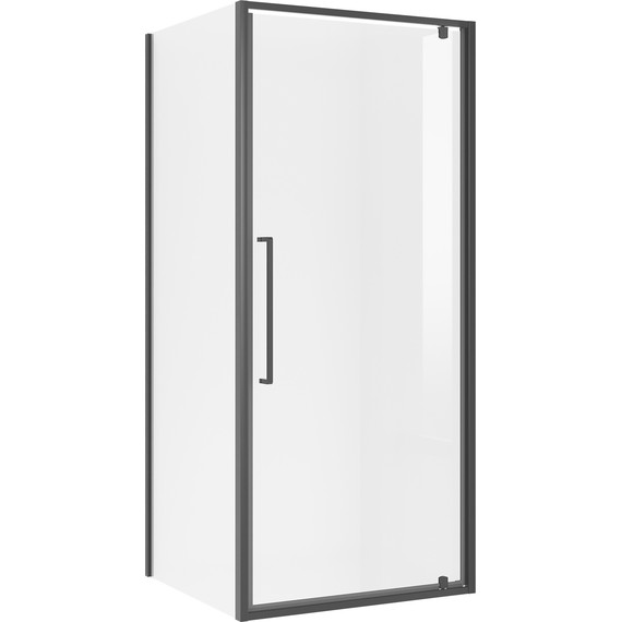 Душевое ограждение Niagara Nova 80x100 см NG-85-8AB-A100B-34, чёрный матовый/прозрачное - 2 Душевое ограждение Niagara Nova 80x100 см NG-85-8AB-A100B-34, чёрный матовый/прозрачное фото 2