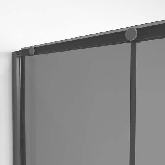 Душевое ограждение Niagara Nova 140x100 см NG-85-14TB-TB100-34, чёрный матовый/тонированное фото 7