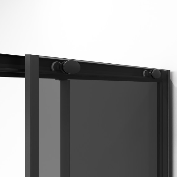 Душевое ограждение Niagara Nova 90x90 см NG-2829-34BLACK, чёрный матовый/тонированное фото 10