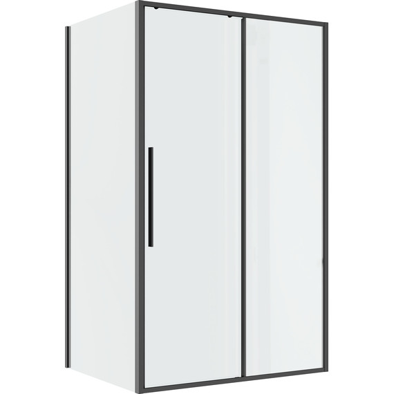 Душевое ограждение Niagara Nova 100x80 см NG-34-10AGR-A80GR-34, графит матовый/прозрачное - 2 Душевое ограждение Niagara Nova 100x80 см NG-34-10AGR-A80GR-34, графит матовый/прозрачное фото 2