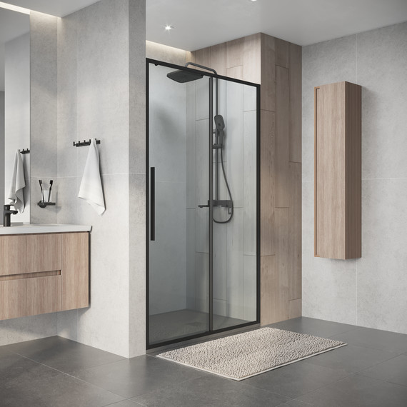 Душевая дверь Niagara Nova 120 см NG-34-12AGR, графит матовый/прозрачное - 5 Душевая дверь Niagara Nova 120 см NG-34-12AGR, графит матовый/прозрачное фото 5