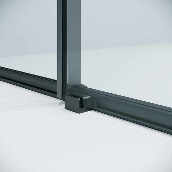 Душевое ограждение Niagara Nova 110x80 см NG-34-11AGR-A80GR-34, графит матовый/прозрачное фото 7