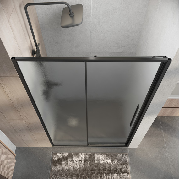 Душевая дверь Niagara Nova 120 см NG-34-L12CHGR, графит матовый/шиншилла фото 6