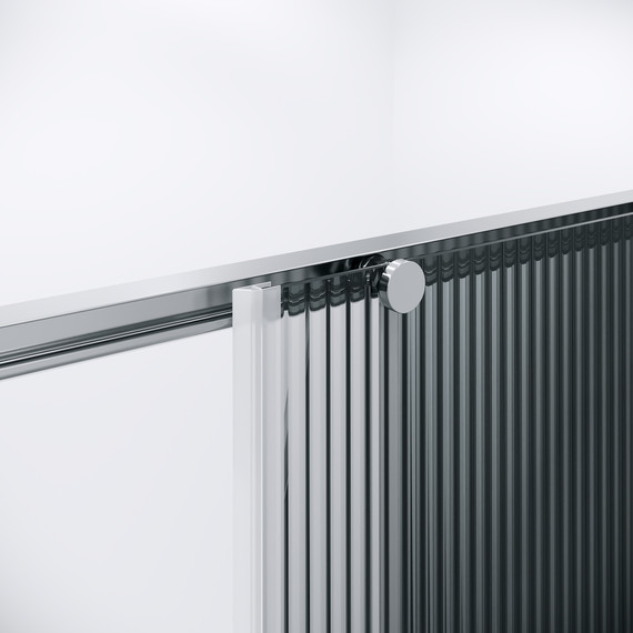 Душевое ограждение Niagara Nova 100x100 см NG-4624-34, хром/матовое/рифленое - 12 Душевое ограждение Niagara Nova 100x100 см NG-4624-34, хром/матовое/рифленое фото 12