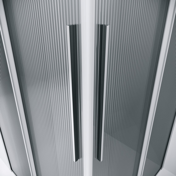 Душевое ограждение Niagara Nova 100x100 см NG-4624-34, хром/матовое/рифленое - 7 Душевое ограждение Niagara Nova 100x100 см NG-4624-34, хром/матовое/рифленое фото 7