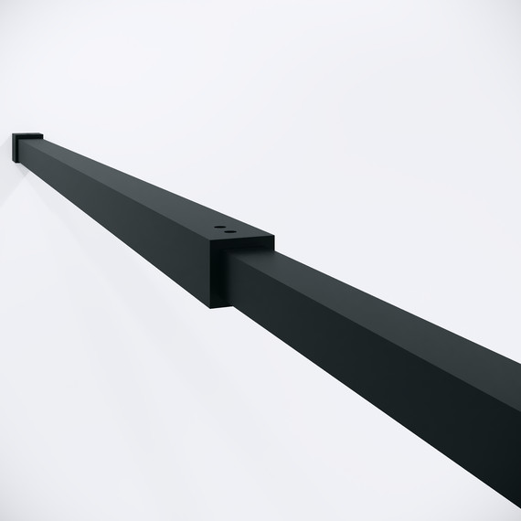 Душевая перегородка Niagara Nova 100 см NG-582-10BLACK, чёрный матовый/матовое фото 7