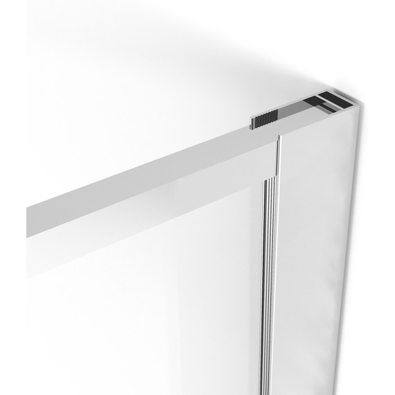 Душевая перегородка Niagara Nova 90 см NG-660-90, хром/узор фото 9