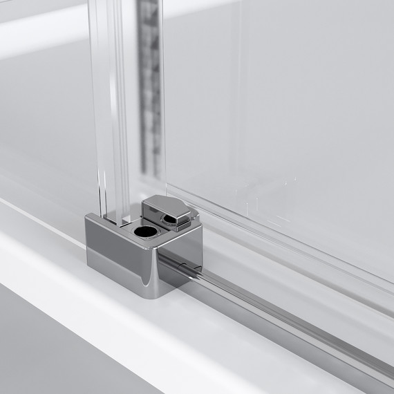 Душевое ограждение Niagara Nova 100x100 см NG-6630-34, хром/прозрачное фото 12