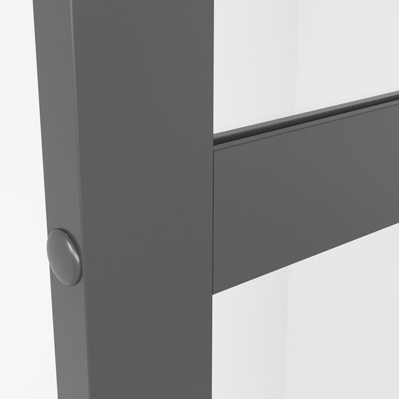 Душевая перегородка Niagara Nova 100 см NG-688-10BLACK, чёрный матовый/прозрачное фото 8