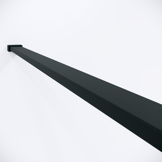 Душевая перегородка Niagara Nova 120 см NG-781-12BLACK, чёрный матовый/матовое фото 7