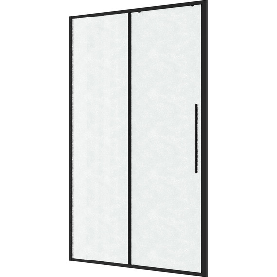 Душевая дверь Niagara Nova 120 см NG-84-L12CHB, чёрный матовый/шиншилла - 2 Душевая дверь Niagara Nova 120 см NG-84-L12CHB, чёрный матовый/шиншилла фото 2