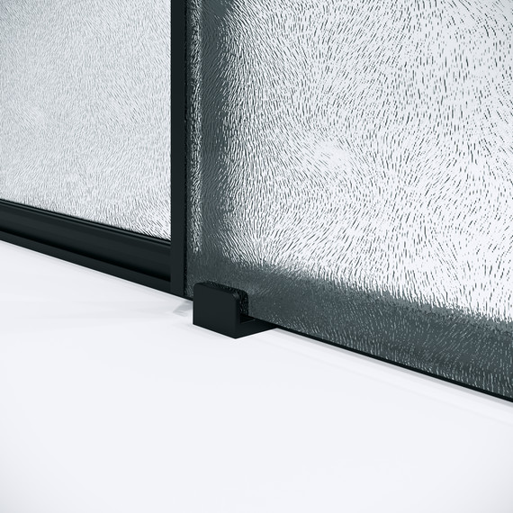 Душевая дверь Niagara Nova 90 см NG-84-L9CHB, чёрный матовый/шиншилла фото 7