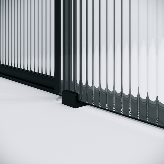 Душевая дверь Niagara Nova 120 см NG-84-L12FHB, чёрный матовый/матовое/рифленое - 7 Душевая дверь Niagara Nova 120 см NG-84-L12FHB, чёрный матовый/матовое/рифленое фото 7