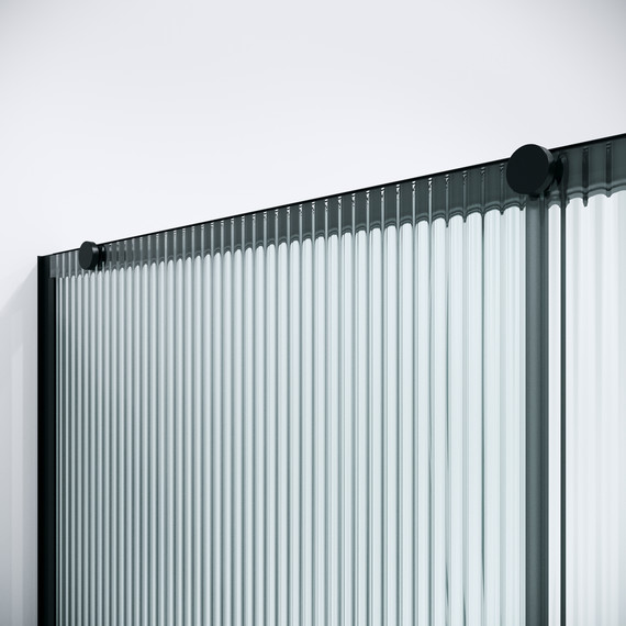 Душевая дверь Niagara Nova 110 см NG-84-L11FHB, чёрный матовый/матовое/рифленое - 8 Душевая дверь Niagara Nova 110 см NG-84-L11FHB, чёрный матовый/матовое/рифленое фото 8