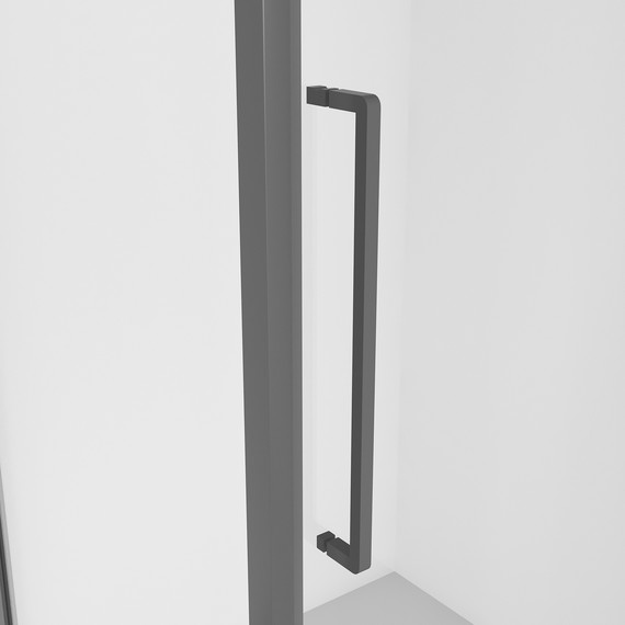 Душевое ограждение Niagara Nova 120x80 см NG-85-12AB-A80B-34, чёрный матовый/прозрачное - 9 Душевое ограждение Niagara Nova 120x80 см NG-85-12AB-A80B-34, чёрный матовый/прозрачное фото 9