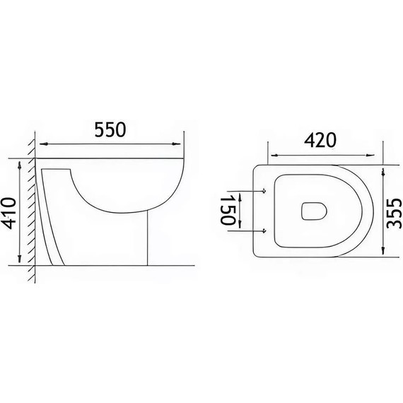 Инсталляция с подвесным унитазом комплект: Grohe Rapid SL 38772001 с подвесным безободковым унитазом Loranto Fredo CS-WH8005 сиденье микролифт, крепление, кнопка смыва хром - 16 Инсталляция с подвесным унитазом комплект: Grohe Rapid SL 38772001 с подвесным безободковым унитазом Loranto Fredo CS-WH8005 сиденье микролифт, крепление, кнопка смыва хром фото 16
