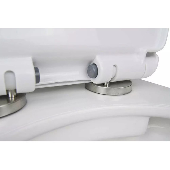 Инсталляция с подвесным унитазом комплект: Grohe Rapid SL 38772001 с подвесным безободковым унитазом Loranto Fredo CS-WH8005 сиденье микролифт, крепление, кнопка смыва хром - 9 Инсталляция с подвесным унитазом комплект: Grohe Rapid SL 38772001 с подвесным безободковым унитазом Loranto Fredo CS-WH8005 сиденье микролифт, крепление, кнопка смыва хром фото 9