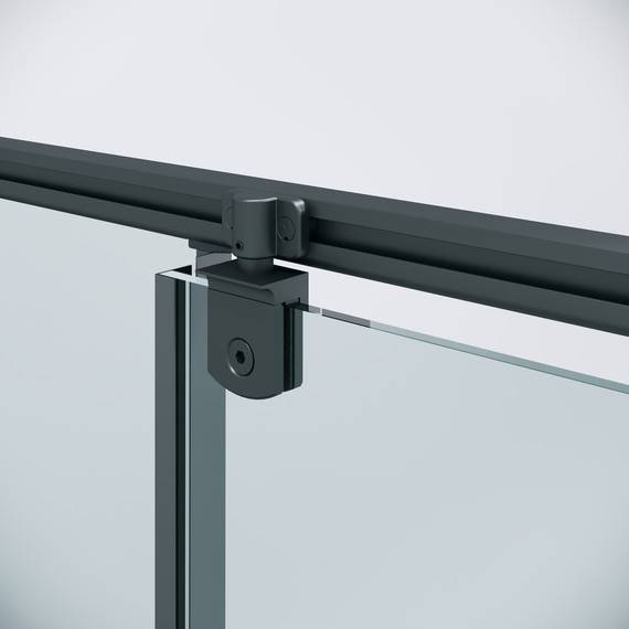 Душевое ограждение Niagara Nova 120x80 см NG-35-12AGR-A80GR-34, графит матовый/прозрачное - 10 Душевое ограждение Niagara Nova 120x80 см NG-35-12AGR-A80GR-34, графит матовый/прозрачное фото 10