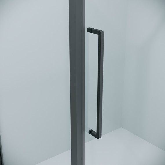 Душевое ограждение Niagara Nova 90x80 см NG-35-9AGR-A80GR-34, графит матовый/прозрачное фото 9