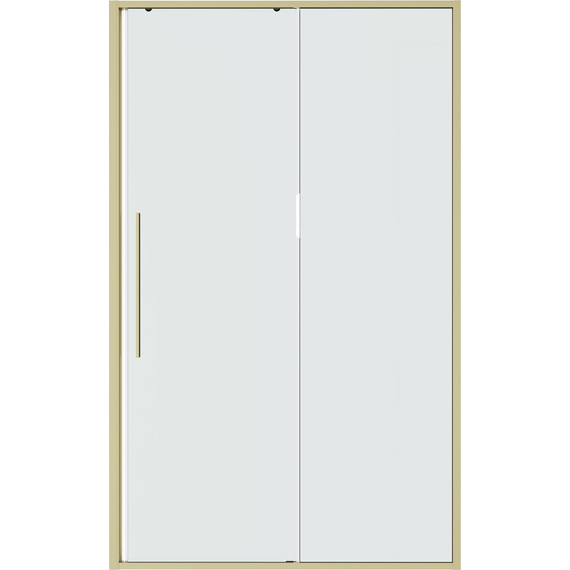 Душевая дверь Niagara Nova 120 см NG-44-12ASG, золото брашированное/прозрачное фото 3