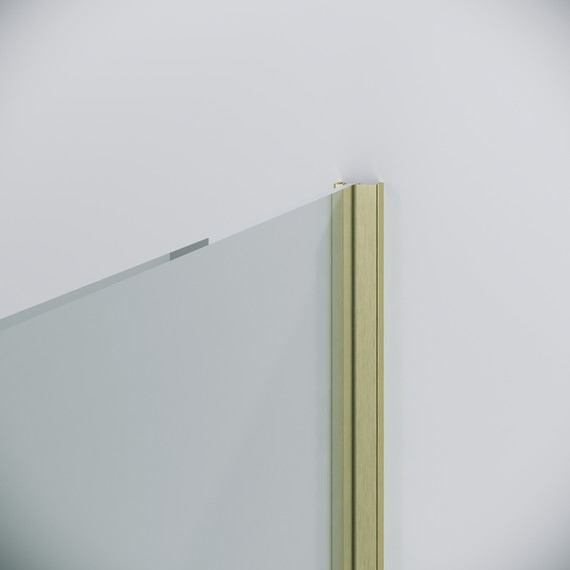 Душевое ограждение Niagara Nova 110x80 см NG-44-11ASG-A80SG-34, золото брашированное/прозрачное фото 10