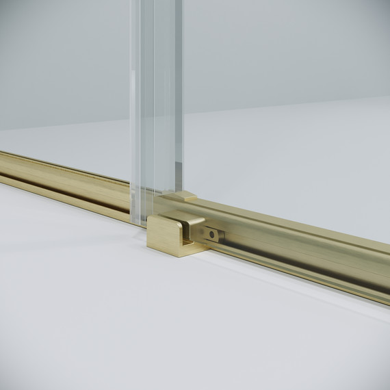 Душевое ограждение Niagara Nova 110x80 см NG-44-11ASG-A80SG-34, золото брашированное/прозрачное фото 7